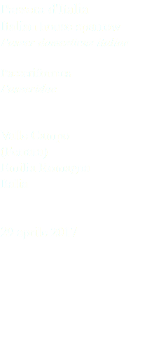 Passera d'Italia Italian house sparrow Passer domesticus italiae Passeriformes Passeridae Valle Campo (Ferrara) Emilia Romagna Italia 29 aprile 2017