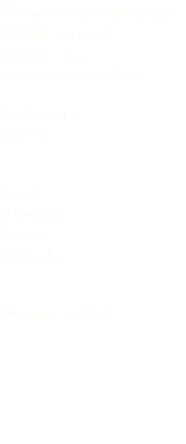 Picchio rosso mezzano Middle spotted woodpecker Dendrocopos medius Piciformes Picidae Poroy (Burgas) Burgas Bulgaria 29 gennaio 2019